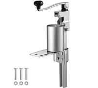 VEVOR Manual Can Opener, Commercial Table Opener for Large Cans, Heavy Duty Can Opener with Base, Adjustable Height Industrial Jar Opener For Cans Up to 11.8" Tall, for Restaurant Hotel Home Bar