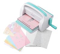 VEVOR Manual Die Cutting & Embossing Machine, Portable Cut Machines, 9 inch Opening Scrapbooking Machine Full Kit Included, for Arts & Crafts, Scrapbooking, Card Making and Crafting, White