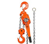 VEVOR Manual Lever Chain Hoist, 6 Ton 13200 lbs Capacity 20 FT Come Along, G80 Galvanized Carbon Steel with Weston Double-Pawl Brake, Auto Chain Leading & 360° Rotation Hook, for Garage Factory Dock