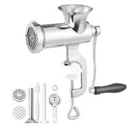 VEVOR Manual Meat Grinder 304 Stainless Steel Hand Grinder & Steel Table Clamp