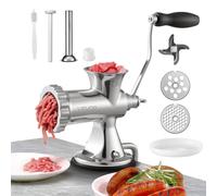 VEVOR Manual Meat Grinder 304 Stainless Steel Meat Grinder with 2 Fixing Method