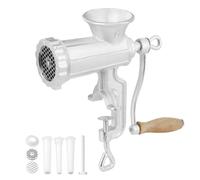 VEVOR Manual Meat Grinder, Heavy Duty Cast Iron Hand Meat Grinder with Steel Table Clamp, Meat Mincer Sausage Maker with 1 Cutting Blade, 2 Cutting