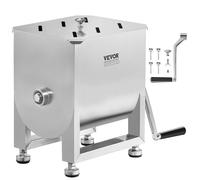 VEVOR Manual Meat Mixer 10L Fixed Tank Mixing Max 6.8 kg for Meat Sausage Mixer
