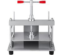 Vevor Manual Paper Press Machine, 12X8.6 Inch For A4 Sized Papers Flatting Machine, 10Cm Thickness Steel Frame