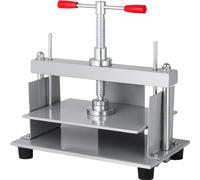 VEVOR Manual Paper Press Machine, 12x8.6 inch for A4 Sized Papers Flatting Machine, 10cm Thickness Steel Frame Manual Flat Paper Press Machine, Paperm