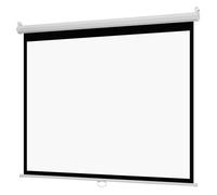VEVOR Manual Projector Screen, 1829 mm 4:3 4K 1080 HD Retractable Pull Down Projector Screen, Wall Mounted Movie Projection with Pull Rope, Portable Display Projectoin for Family Home Office Theater