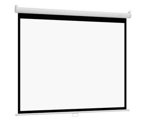 VEVOR Manual Projector Screen, 1829 mm 4:3 4K 1080 HD Retractable Pull Down Projector Screen, Wall Mounted Movie Projection with Pull Rope, Portable Display Projectoin for Family Home Office Theater