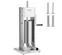 VEVOR Sausage Stuffer 5L Sausage Stuffer Filler Maker Meat Machine Stainless