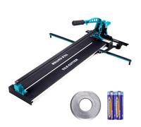 VEVOR Manual Tile Cutter, 1000mm, Porcelain Ceramic Tile Cutter with Tungsten Carbide Cutting Wheel, Infrared Positioning, Anti-Skid Feet, Durable Rai