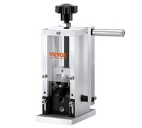 VEVOR Manual Wire Stripping Machine, 0.06-1.18 Copper Stripper with Hand Crank or Drill Powered, Visible Stripping Depth Reference, Portable Aluminum Frame Wire Peeler for Scrap Copper Recycling