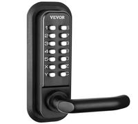 VEVOR Mechanical Keyless Entry Door Lock 14 Digit Keypad and Handle Embedded