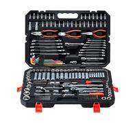 VEVOR Mechanics Tool Set, 314-Piece Kit with 1/4, 3/8 and 1/2 in Drives
