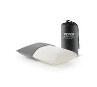 VEVOR Memory Foam Double-Sided Portable Backpacking Pillows with Removable & Washable Cover and Storage Bag Perfect for Camping Air Travel Hiking