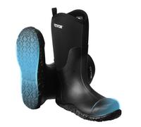 VEVOR Rubber Boots Men Protective Footwear Steel Toe Work Rain Boots Size 11 US