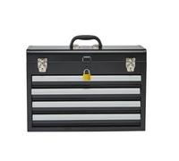 VEVOR Tool Box 20.5-inch Portable Metal Tool Box with 4 Drawers Tool Organizer