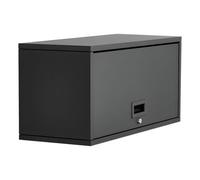 Vevor Metal Wall Cabinet, 77W X 30.5D X 35.6H Cm, Floating Garage Tool Cabinet With Up-Flip Door, 54.5 Kg Load Per Shelf