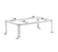 VEVOR Mini Split Ground Stand, Adjustable Anti-Vibration Mini Split Stand for 9000-24000 BTU Ductless Air Conditioner Heat Pump, Heavy Duty AC Base Bracket Floor Mount w/ 250kg Max. Load Capacity