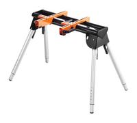 VEVOR Miter Saw Stand, 330lbs Load Capacity Steel Collapsible Stand for Miter Saw with One-piece Mounting Brackets Clamps, 29.1"-32.9" Adjustable Heig