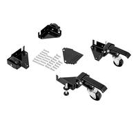 VEVOR Mobile Base, 400 lbs Weight Capacity, Adjustable from 9.5" x 9.5" to Infinity, Heavy Duty Universal Mobile Base Stand with Swivel Wheels for Woodworking Equipment, Bandsaw, Power Tools, Machines