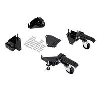 VEVOR Mobile Base, 400 lbs Weight Capacity, Adjustable from 9.5" x 9.5" to Infinity, Heavy Duty Universal Mobile Base Stand with Swivel Wheels for Woodworking Equipment, Bandsaw, Power Tools, Machines