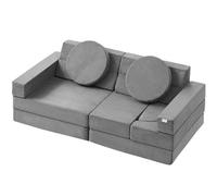Vevor Modular Kids Couch With High-Density Foam For Playroom And Bedroom