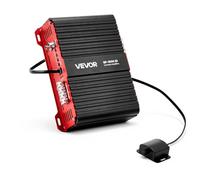 VEVOR Monoblock Car Amplifier, 1500W RMS MAX, 1/2/4 Ohm Stable, 1-Channel Class D Car Audio Amplifier with Remote Subwoofer Level Control, Low Pass Filter and Bass Boost, Volume Controller Included
