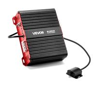 VEVOR Monoblock Car Amplifier, 2000W RMS MAX, 1/2/4 Ohm Stable, 1-Channel Class D Car Audio Amplifier with Remote Subwoofer Level Control, Low Pass Filter and Bass Boost, Volume Controller Included