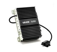 VEVOR Monoblock Car Amplifier, 400W RMS MAX, 1/2/4 Ohm Stable, 1-Channel Class D Car Audio Amplifier with Remote Subwoofer Level Control, Low Pass Filter, Bass Boost & Phase Shift, Volume Controller