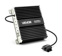 VEVOR Monoblock Car Amplifier, 800W RMS MAX, 1/2/4 Ohm Stable, 1-Channel Class D Car Audio Amplifier with Remote Subwoofer Level Control, Low Pass Filter, Bass Boost & Phase Shift, Volume Controller