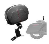 VEVOR Motorcycle Backrest Sissy Bar, Compatible with Harley-Davidson Touring Street Glide Road Glide Road King, 310mm Height Detachable Rider Backrest, for Motorcycles, Black