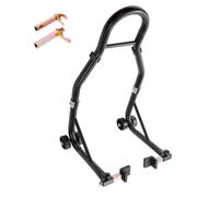 VEVOR Motorcycle Rear Wheel Stand, with U + L Fork Swingarm Spool, 390 kg Capacity Heavy Duty Rear Wheel Stand Motorcycle Lift Jack Stand, for Suzuki