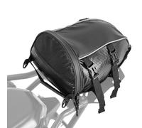 VEVOR Motorcycle Tail Bag, 10 L Motorcycle Rear Seat Bag with Waterproof Rain Cover, Outdoor Sports Motorbike Luggage Storage Trunk Rack Backpack Handbag with Shoulder Strap and Inner Pocket, Black
