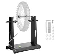 VEVOR Motorcycle Wheel Balancer, 88.2 lbs Capacity, Tire Balancer & Truing Stand with Adjustable Centering Cones and Truing Pointer, Balancing Tools for Most Motorcycles & Bicycles, 35-Inch Wheel Dia