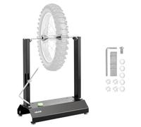 VEVOR Motorcycle Wheel Balancer, 88.2 lbs Capacity, Tire Balancer & Truing Stand with Adjustable Centering Cones and Truing Pointer, Balancing Tools for Most Motorcycles & Bicycles, 32-Inch Wheel Dia