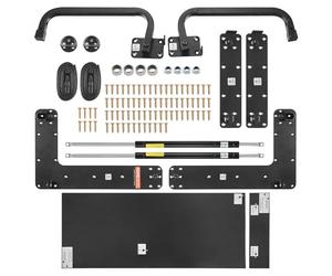 VEVOR Murphy Bed Kit, Full Size, Vertical Deluxe DIY Wall Bed Mechanical Hardware Kit, Pneumatic Lever Heavy Duty Bed Frame Support, Folding Cabinet Wall Beds Space Saving Design for Guestroom