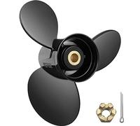 VEVOR Outboard Propeller, Replace for OEM 3817469, 3-Blade 14 1/4 x 21 Pitch Aluminium Boat Propeller, Compatible with Volvo Penta SX Drive All Models, with 19 Tooth Splines, RH