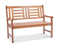 VEVOR Outdoor Bench 48 in/121.9 cm Wood Garden Bench 700 lbs/317.5 kg Park Patio Yard Porch Bench