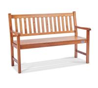 VEVOR Outdoor Bench 50 in Wood Garden Bench 800 lbs Park Patio Yard Porch Bench
