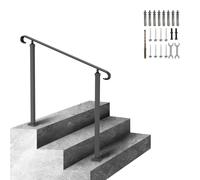 VEVOR Outdoor Handrail Mobility Safety Rail Disability Adjustable Garden Step