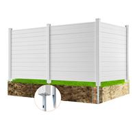 Outdoor Privacy Screens 50" W x 50" H Air Conditioner Fence 3 Panels