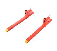 VEVOR Pallet Forks, 907 kg Clamp on Pallet Forks, 109 cm Total Length Heavy-Duty Quick Attach Tractor Fork Compatible with Tractor Attachments, Loader