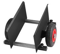 VEVOR Panel Dolly, 600LBS Capacity Slab Dolly, Heavy-duty Drywall Mover with 8" Pneumatic Wheels, Adjustable Clamp Panel Cart for Drywall Sheet, Mate