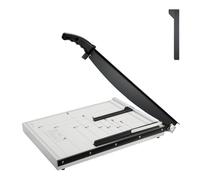 VEVOR Paper Cutter, Guillotine Trimmer, 18" Cut Length, 15 Sheets Capacity, Heavy Duty Guillotine Paper Cutter with Guard Rail/Blade Lock for Cardstock/Cardboard, Paper Trimmer for Home Office School
