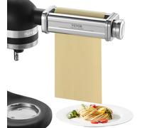 VEVOR Pasta Attachment for KitchenAid Stand Mixer Stainless Steel Sheet Roller