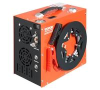VEVOR PCP Air Compressor, 4500PSI/30MPA, Portable PCP Air Gun Compressor, Water Cooling System and Fan, Auto Stop | Paintball Tank Compressor