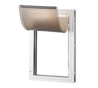 VEVOR Pet Door for Door with Lock and Magnetic Flap System Aluminum Frame Large