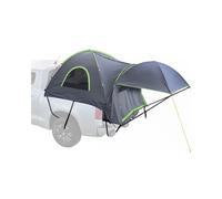 VEVOR Fits 5.5-6.0 ft Camping, Waterproof PU2000 mm 2-3 Person Sleeping Tent, Sturdy Truck Bed Camper Shell with Expandable Awning, Rainfly, Storage Bag, Grey, 230 x 175 x 170 cm