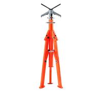 Vevor Pipe Stand 2500Lbs 27.2 To 52 Adj V Head 45 Steel Folding Support Stand For 1/2 To 12 Pipes