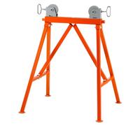VEVOR Pipe Stand with Roller Head, Heavy Duty 2500 LBS Load Capacity, Suitable for 2-36 inches Pipes, 45# Steel Roller Pipe Stand for Welding
