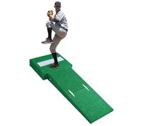 VEVOR Pitching Mound, Portable Baseball Pitcher's Mound, 77 in IIndoor Outdoor Pitching Practice and Training Equipment, Softball Pitching Aids with Antifade Turf, Pitching Rubber, Carry Handles